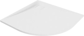 Mexen Bert piatto doccia semicircolare SMC 80 x 80 cm, bianco - 4KR108080