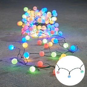 Luci a catena verdi con 140 LED multicolor 3,5 m IP44 - Dasher