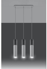 Lampadario a sospensione con filo BORGIO 3xGU10/40W/230V