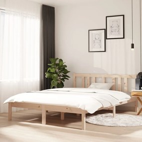 Giroletto İn Legno Massello 135x190 Cm Double /