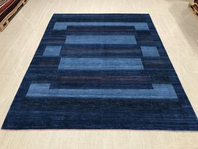 Loribaft Tappeto 290x370 Blu (Iran) Annodato A Mano