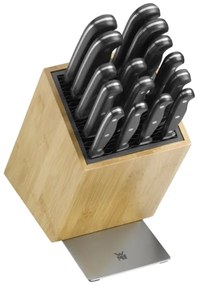 WMF - Portacoltelli bambù/acciaio inossidabile