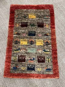 Gabbeh Tappeto persiano 40x60 (Iran) Annodato A Mano