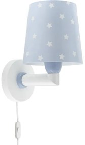 Dalber 82219T -  Applique per bambini  STAR LIGHT 1xE27/60W/230V blu