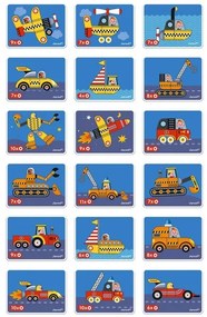 Janod - MAGNETIBOOK Gioco magnetico interattivo - Mezzi di trasporto