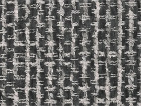 Letto matrimoniale imbottito grigio scuro con contenitore con rete inclusa 200x200 cm Solange – Micadoni