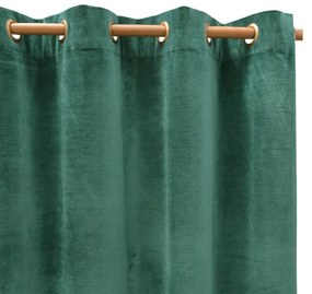 Tenda oscurante INSPIRE Gwenaelle verde, occhiello 140x280 cm