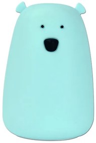 LED RGB Lampada touch per bambini BEAR LED/0,8W/5V blu
