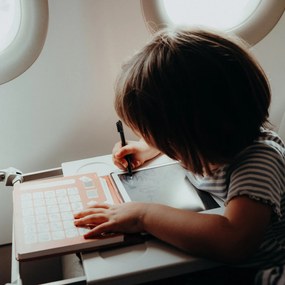 Kidywolf - Tavoletta da disegno Kidydraw mini - oceano e pirati