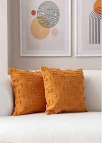 Federe decorative in set 2 pz 43x43 cm Tuffet – Mioli Decor