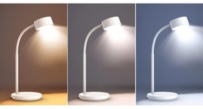 Solight WO3000-W - Lampada da tavolo LED dimmerabile LED/4,5W/5V 3000/4000/6500K bianco