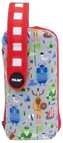 Astuccio Scuola Milan Vikings 22,5 x 11,5 x 11 cm