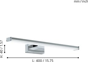 Eglo 96064 - Lampada LED da bagno PANDELLA LED/7,4W/230V IP44