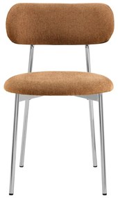 Sedia da pranzo color terracotta Lyric – Actona