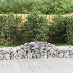 Cesti Gabbioni Ad Arco 13 Pz 300x50x40/60 Cm Ferro Zincato /