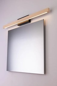 Applique LED scandinavo Applique LED scandinavo Dora nero nero IP44, luce bianco caldo dimmerabile 1050 lumen,
