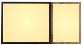 Globo 67286-30 - Plafoniera LED GUNDI LED/30W/230V marrone/nero