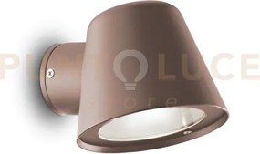 Gas applique estreno ip43 1 luce attacco gu10 coffee
