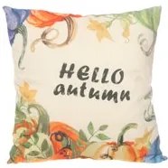 Cuscino arredo hello autumn da 45x45 cm