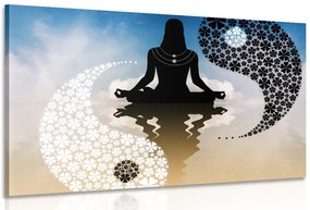 Quadro su tela – Yoga del Jin e Jang