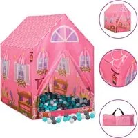 Tenda da Gioco per Bambini Rosa con 250 Palline 69x94x104 cm cod mxl 72228