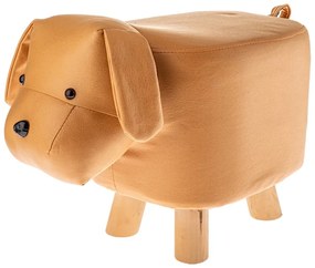 Sgabello per bambini beige Dog – Dakls