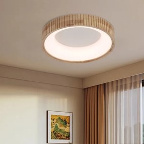 Brilagi - Lampada da soffitto LED FALCON WOOD MODERN LED/30W/230V Ø 45 cm legno