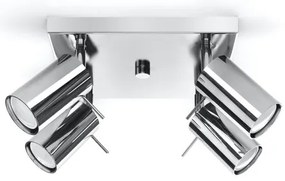 Sollux SL.0730 - Faretto RING 4xGU10/10W/230V