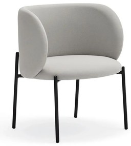 Poltrona grigio chiaro Mogi - Teulat
