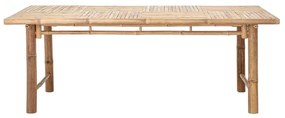Tavolo da pranzo da giardino in bambù 98x200 cm Sole - Bloomingville