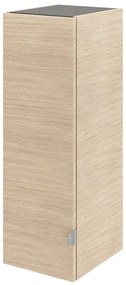 Pensile bagno Neo rovere naturale SENSEA, 1 anta apertura da sinistra P 35 x L 30 x H 90 cm