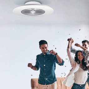 Ventilatore da soffitto Daiquiri XL bianco , D. 80 cm SULION