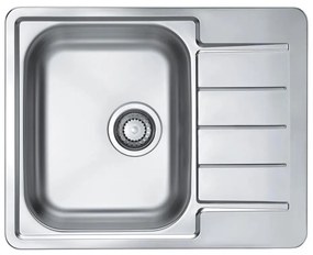 ALVEUS 1125356 - Lavello della cucina LINE 61,5x50 cm opaco acciaio/raso