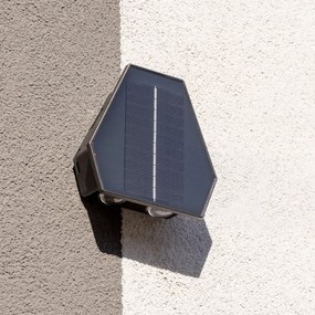 Immax 08488L - Lampada solare da parete LED 2W 5V IP54 con sensore