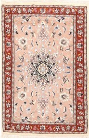 Nain Tappeto 80x130 Marrone (Iran) Annodato A Mano