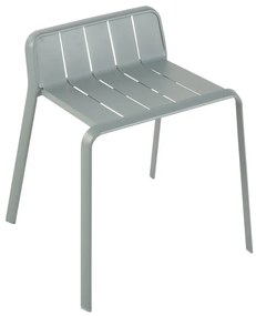 Sgabello da giardino in alluminio blu Idaho NATERIAL, seduta in alluminio