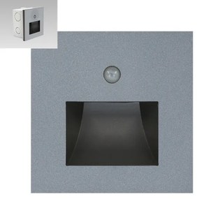 Emithor 70416 - Lampada LED per scale con sensore SUNNY LED/1W/230V grigio