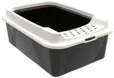 Lettiera per Gatti Rotho My Pet Bonnie Eco 56 x 17 x 40 cm Bianco/Nero