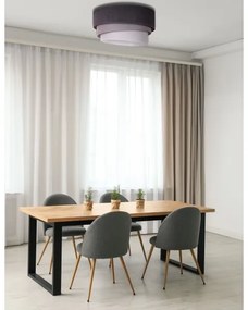 Duolla - Plafoniera TRIO 1xE27/15W/230V diametro 45 cm antracite/grigio/bianco