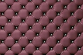 Carta da parati – Eleganza della pelle bordeaux