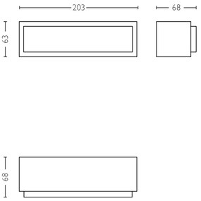 Philips 17354/93/P3 - Applique a LED da esterno LED/4,5W IP44
