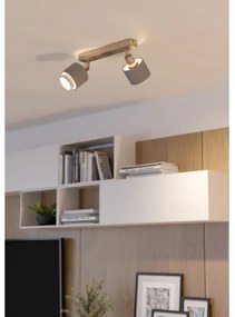 Eglo 901046 - Faretto BELLIZZI 2xE14/7,5W/230V