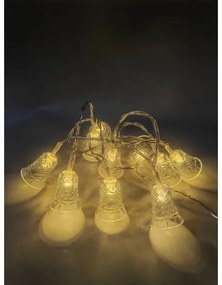 Retlux - Catena natalizia LED 20xLED/3xAA/bianco caldo 2,2m campane