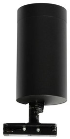 Faretto moderno nero per sistema a binario monofase 70 mm - Iconic Jeana Luxe