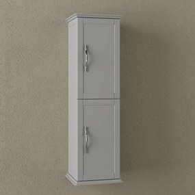Colonna per mobile bagno Tiffany BADEN HAUS 2 ante P 32 x L 34 x H 114 cm grigio nuvola mdf