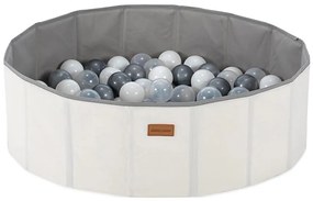 Piscina secca per bambini con palline pr. 80 cm bianco/grigio