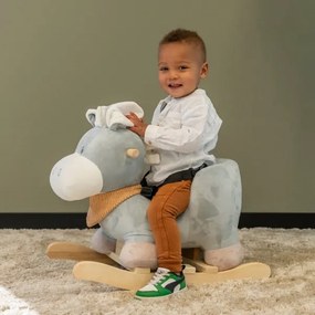 Nattou - Giocattolo a dondolo LAPIDOU asino