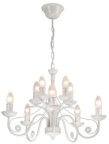 Lampadario su catena DONATO 10xE14/40W/230V