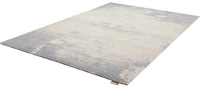 Tappeto in lana grigio crema 120x180 cm Bran - Agnella