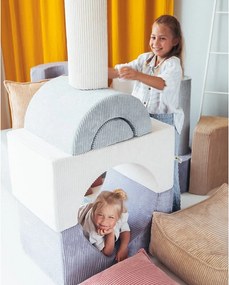 Gioco per psicomotricità color menta in velluto a coste 3 pz altezza totale 37 cm 75x49 cm Rainbow Montessori – Wigiwama